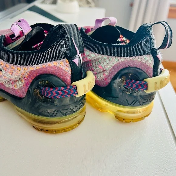 Nike Air VaporMax 2020 Flyknit Violet Ash Multicolor women’s size 6.5y - Picture 7 of 9